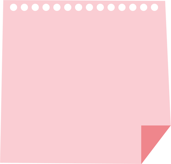 Pink Note Icon